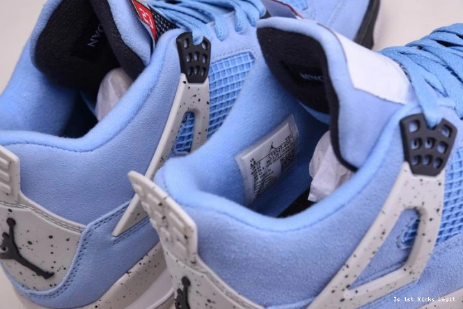 Blue JORDAN CT8527-400 AIR 4 University 0731